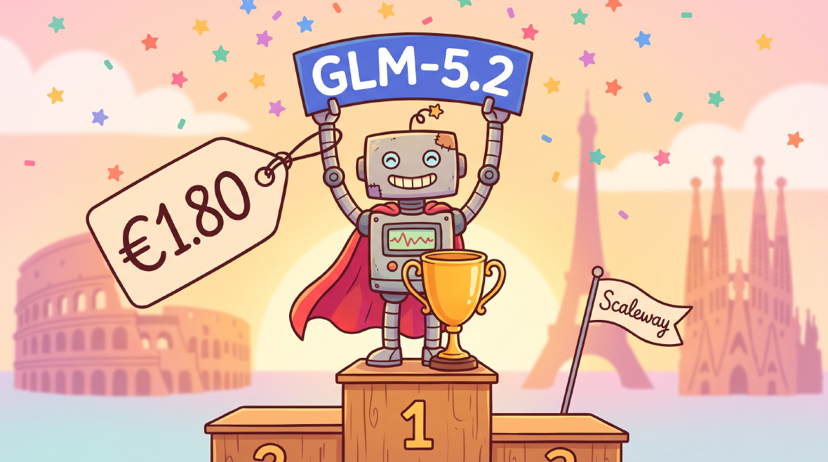 GLM-5.2 su Scaleway: open-weight, infrastruttura europea, prestazioni da top model